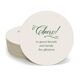 Elegant Cheers Round Coasters Image 3 of 6